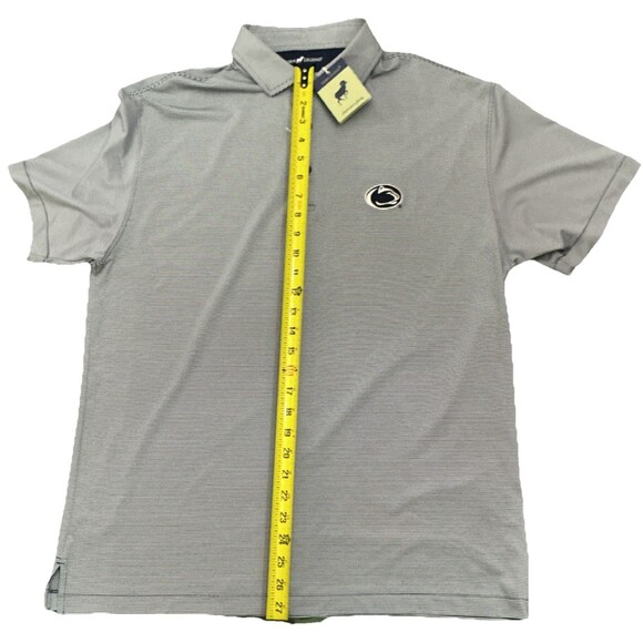 Horn Legend Penn State Nittany Lions Gray Navy Shirt Size M - Picture 6 of 8